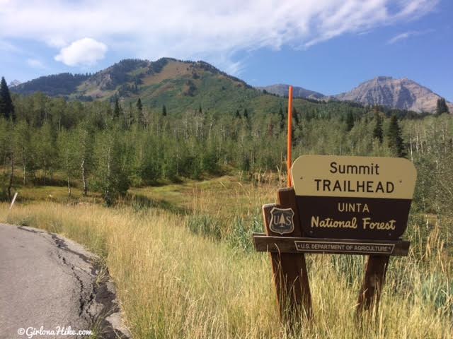 Hiking to the Primrose Overlook, American Fork Canyon