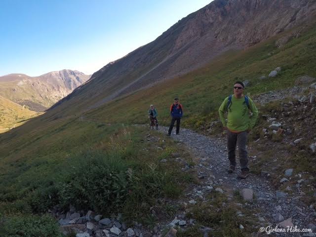 Hiking to Handies Peak, Colorado