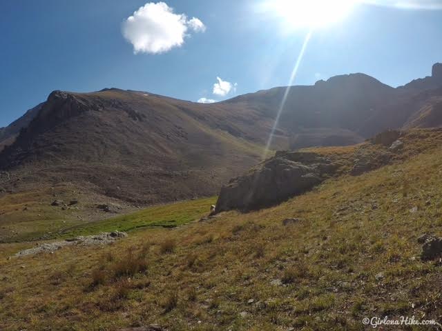 Hiking to Handies Peak, Colorado