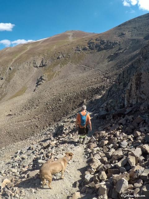 Hiking to Handies Peak, Colorado