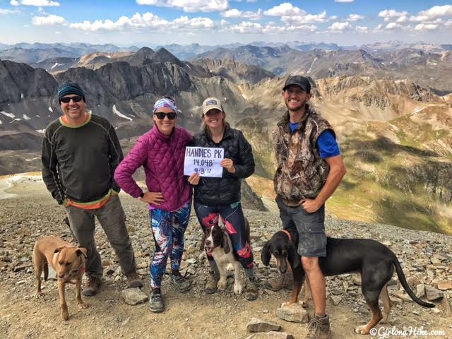 Hiking to Handies Peak, Colorado