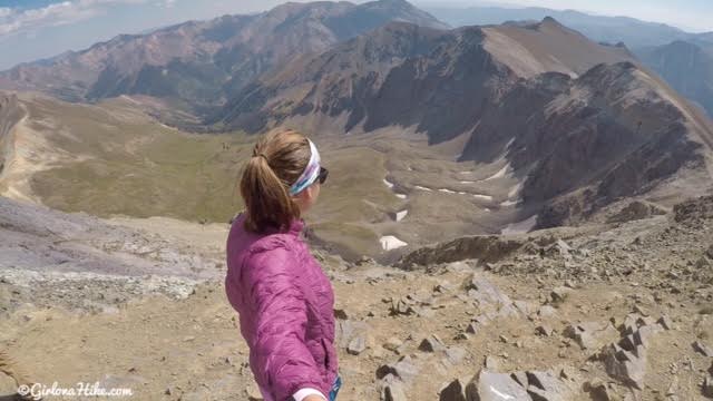 Hiking to Handies Peak, Colorado