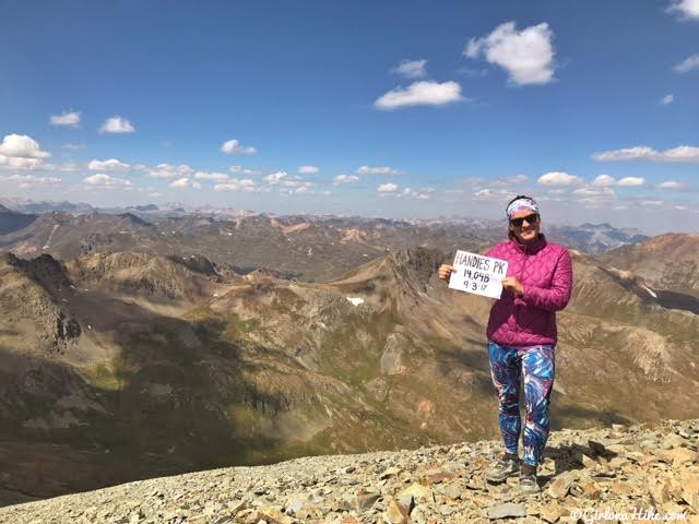 Hiking to Handies Peak, Colorado