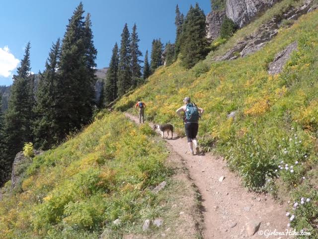 Hiking to Ice Lakes Basin, Colorado