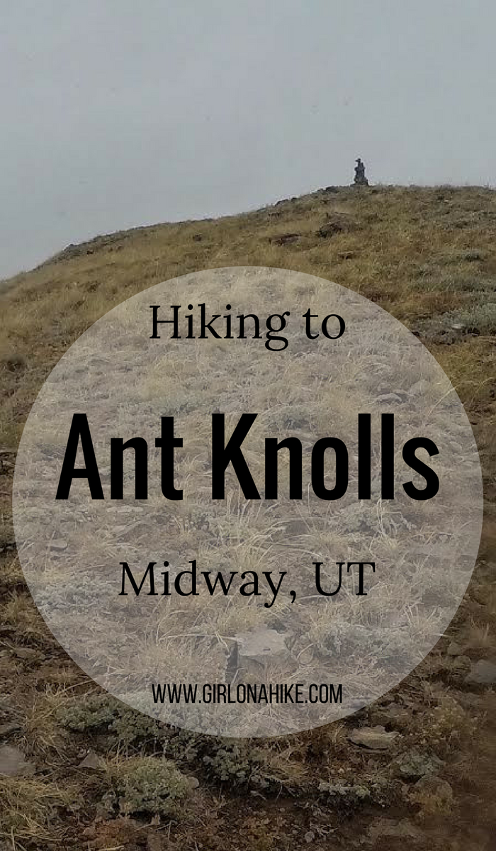 Hiking to Ant Knolls, Midway, Utah