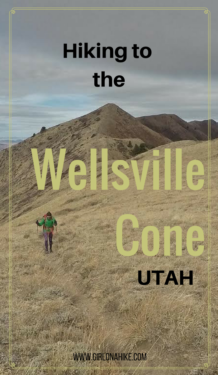 Hiking to the Wellsville Cone, Wellsville Mountains, Utah