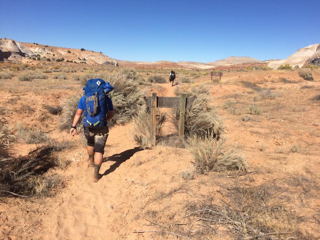 Backpacking Buckskin Gulch - Wire Pass to White House, Backpacking Buckskin Gulch with Dogs