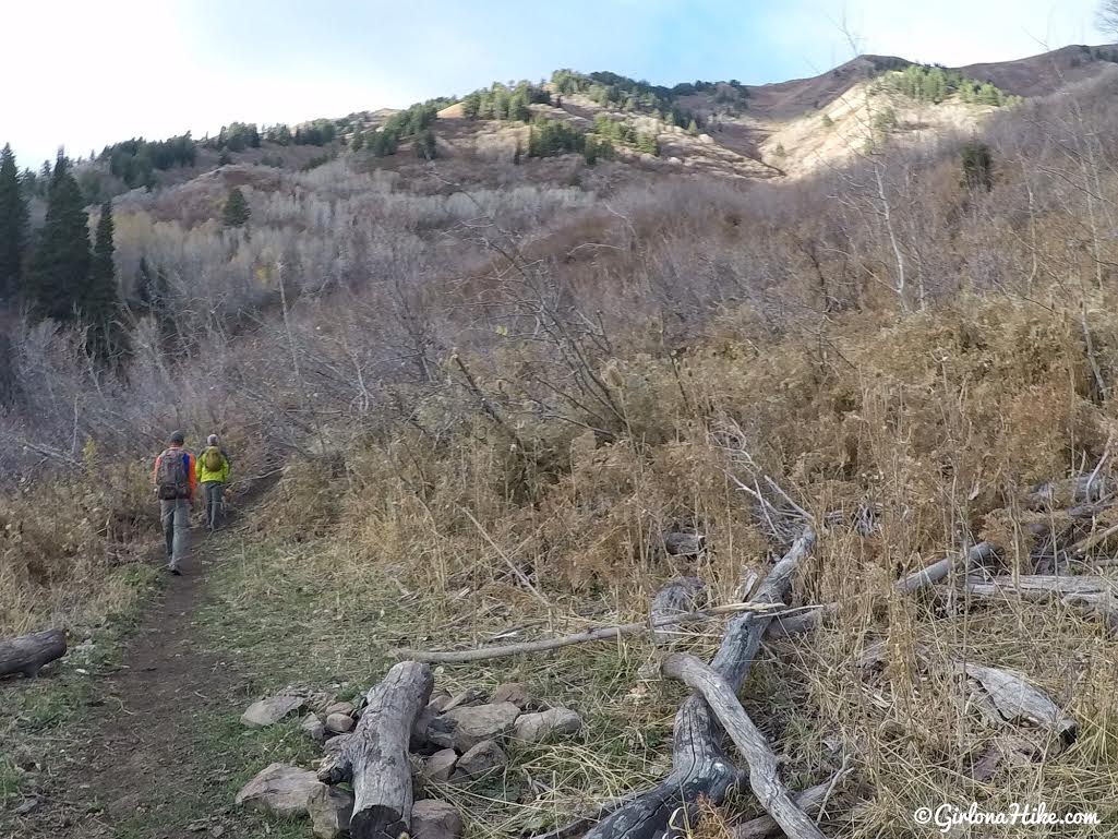 Hiking to the Wellsville Cone, Wellsville Mountains, Utah