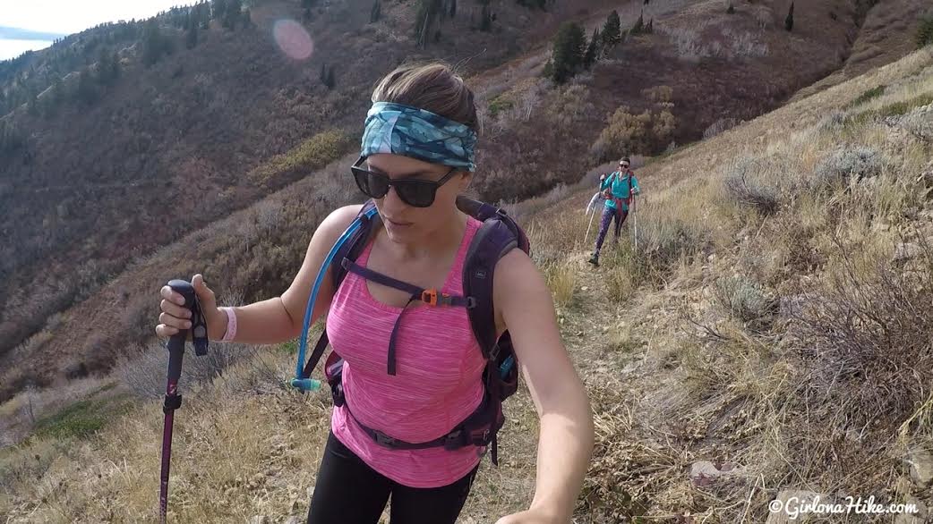 Hiking to the Wellsville Cone, Wellsville Mountains, Utah