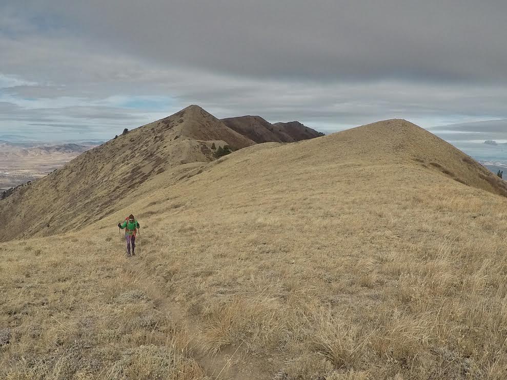 Hiking to the Wellsville Cone, Wellsville Mountains, Utah