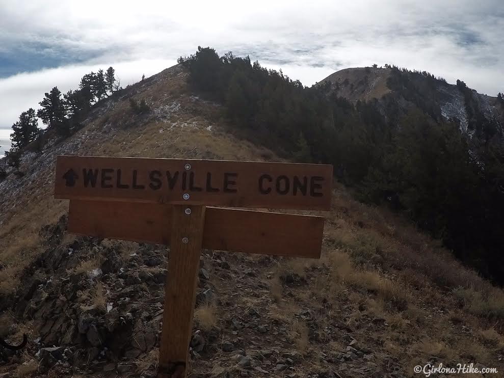 Hiking to the Wellsville Cone, Wellsville Mountains, Utah