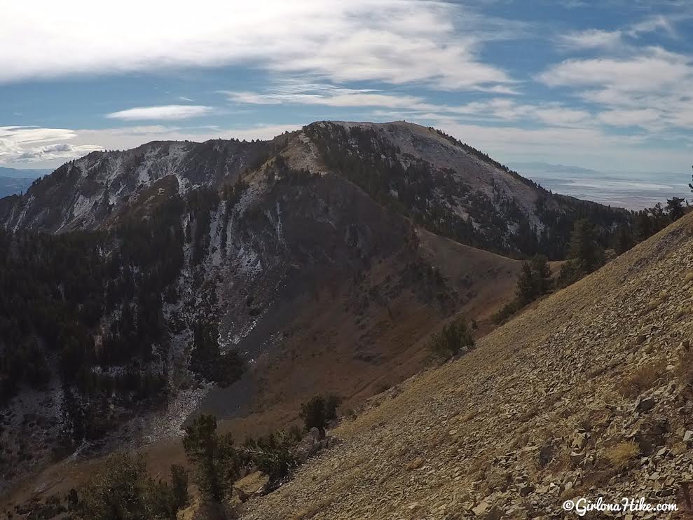 Hiking to the Wellsville Cone, Wellsville Mountains, Utah