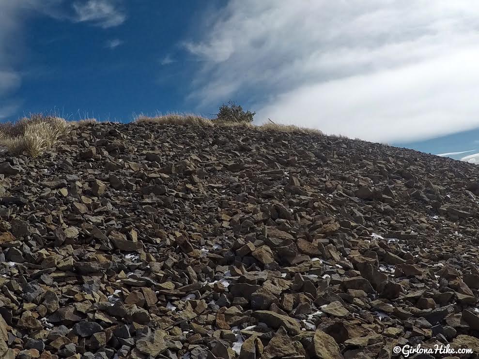 Hiking to the Wellsville Cone, Wellsville Mountains, Utah