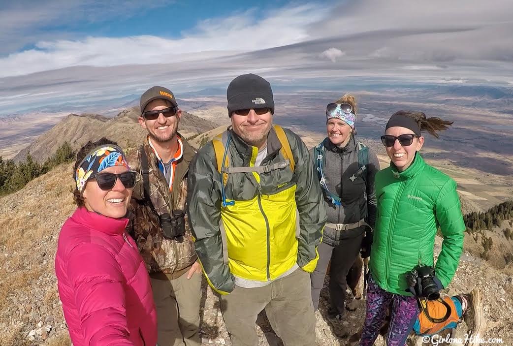 Hiking to the Wellsville Cone, Wellsville Mountains, Utah