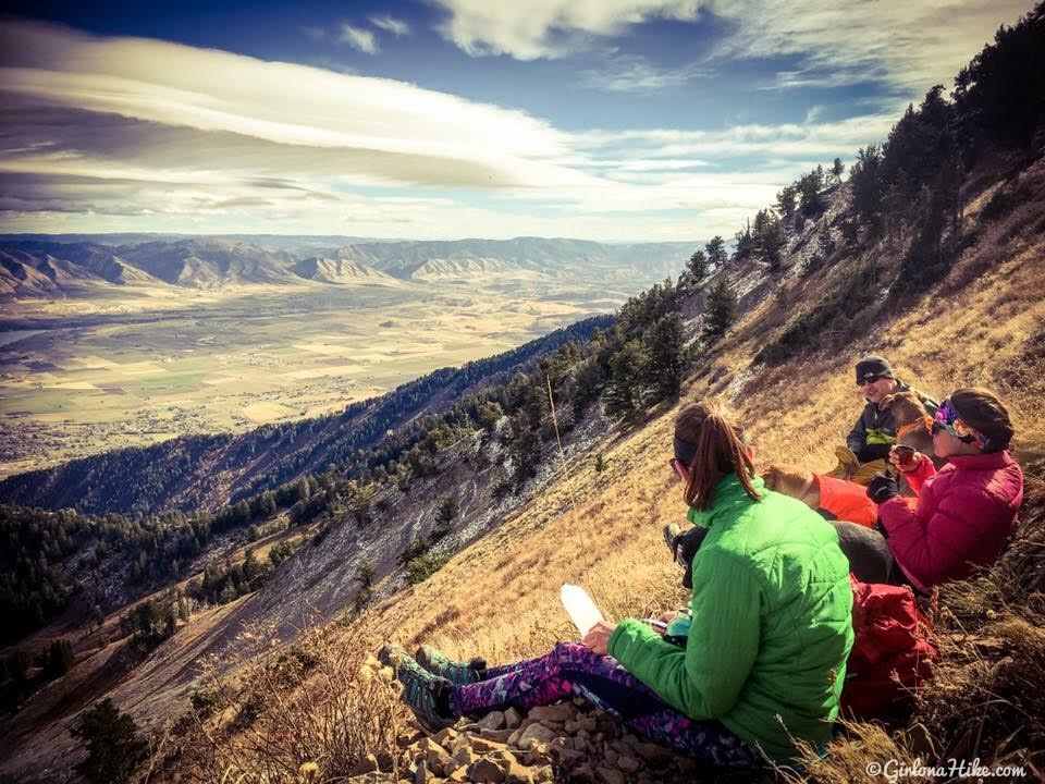 Hiking to the Wellsville Cone, Wellsville Mountains, Utah