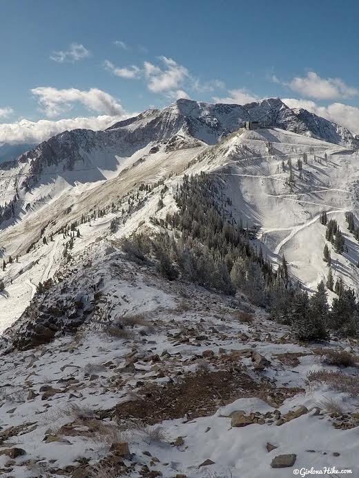 Hiking to Mt. Baldy from the Snowbird Tram