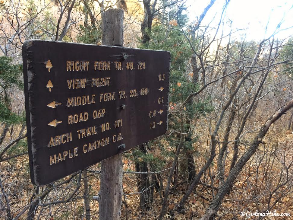 Hiking the Maple Canyon Arch Loop Trail