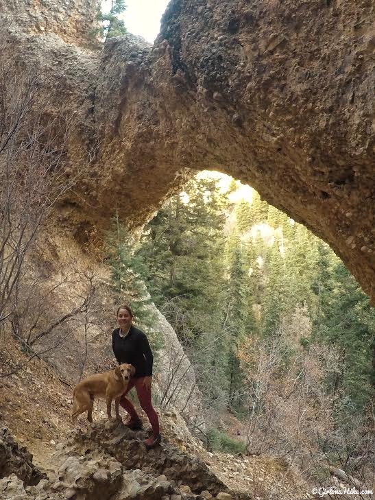 Hiking the Maple Canyon Arch Loop Trail