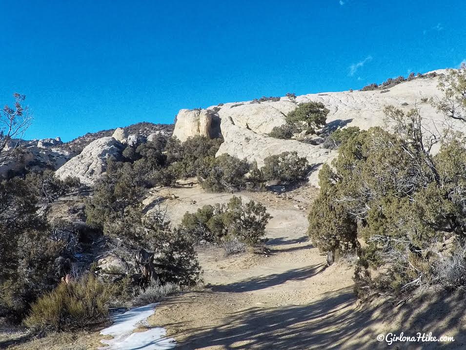 Hiking to Moonshine Arch, Vernal, Utah, Hiking in Utah with Dogs