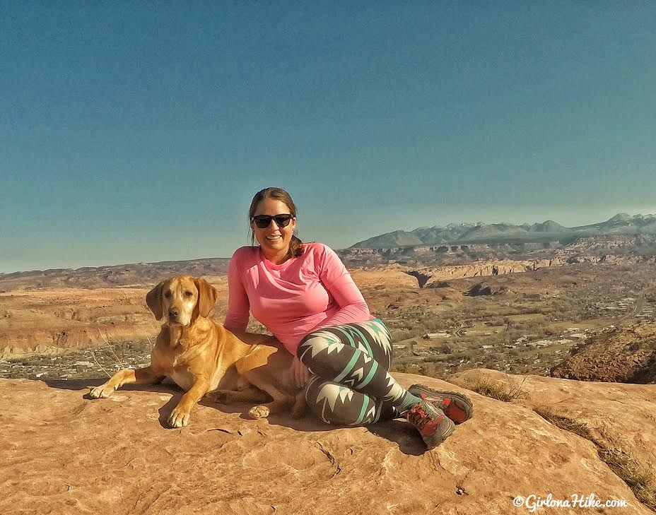 Hiking the Stair Master Trail, Moab, Hiking in Moab with Dogs