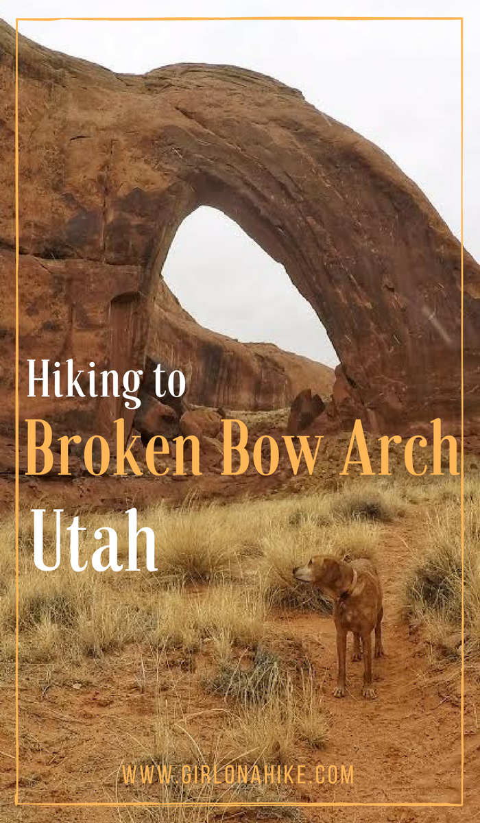 Hiking to Broken Bow Arch, Hiking in Grand Staircase Escalante National Moument, Hiking in Escalante with Dogs, Hiking to natural arches