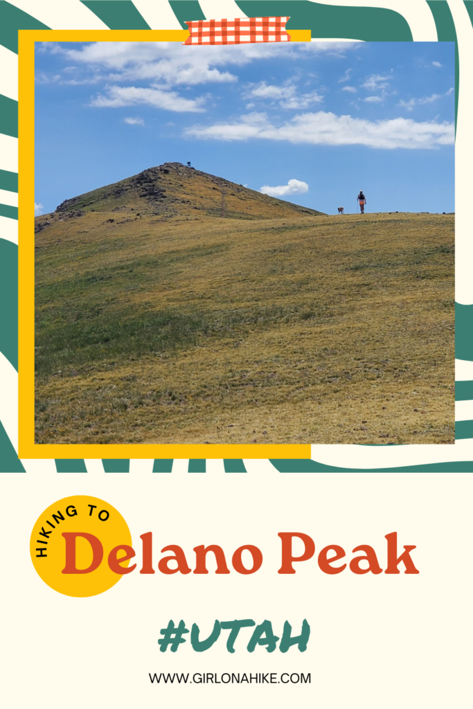 Hiking to Delano Peak, Tushar Mountains
