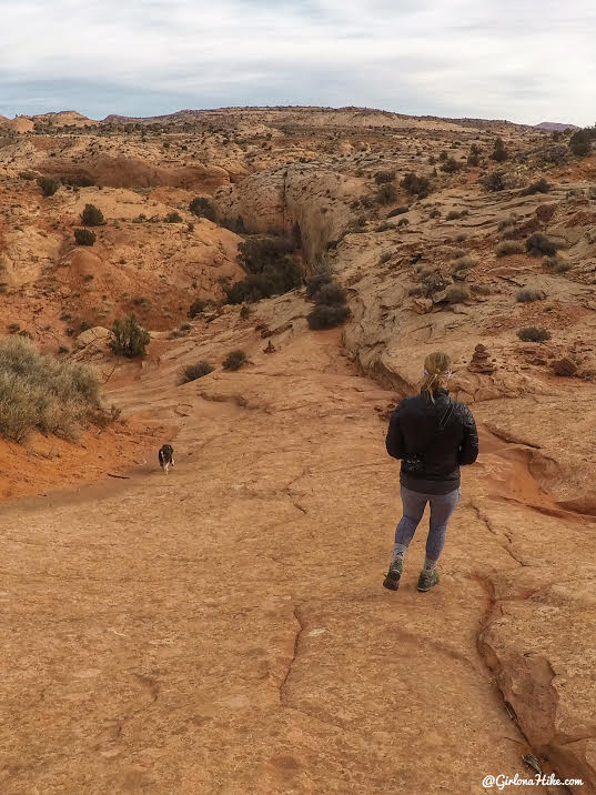 Hiking Spooky & Peekaboo Slot Canyons (Loop), Hiking in Escalante, Utah, Hiking in Escalante with Dogs, Hiking slot canyons