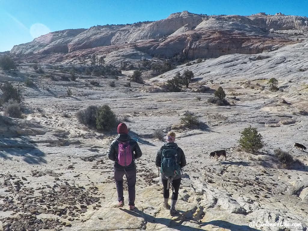 Hiking to Phipps Arch, Grand Staircase Escalante National Monument