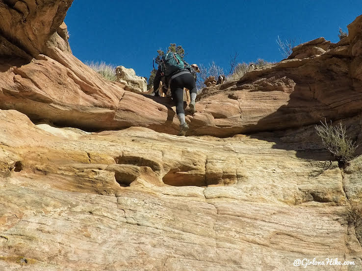 Hiking to Phipps Arch, Grand Staircase Escalante National Monument