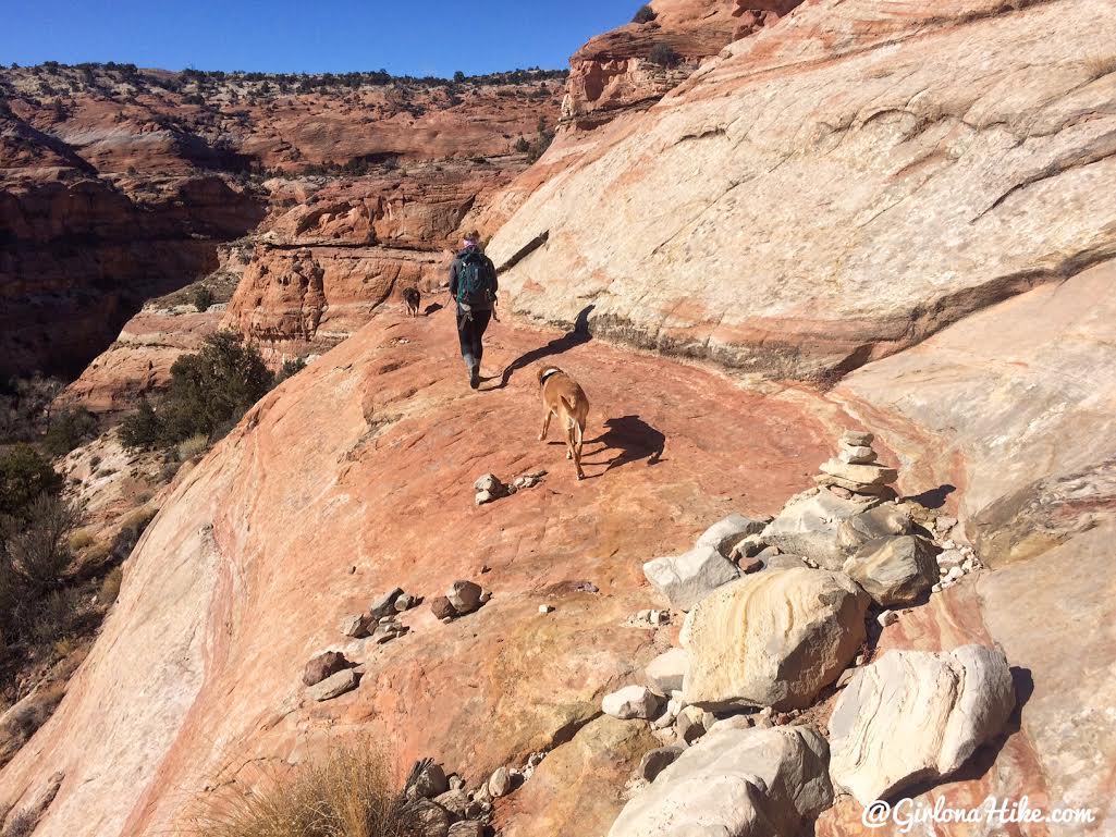 Hiking to Phipps Arch, Grand Staircase Escalante National Monument