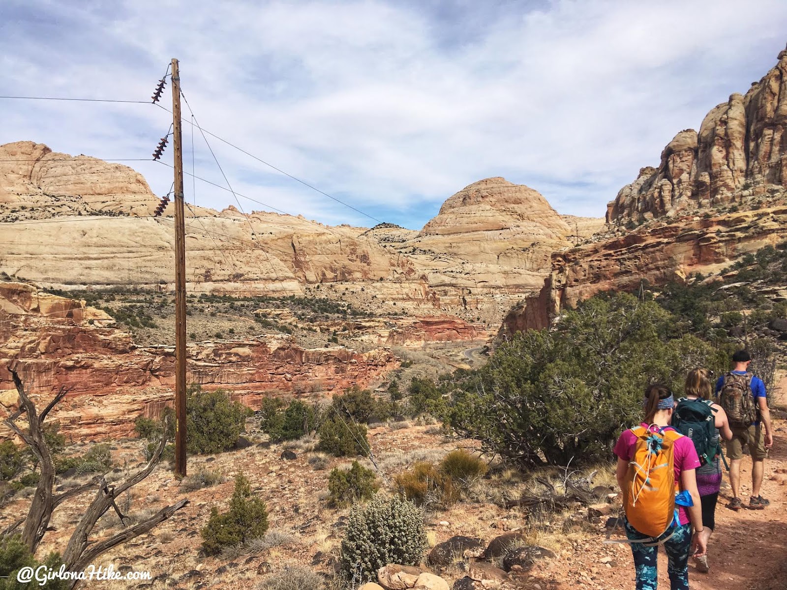 Hiking to Cassidy Arch & the Frying Pan Trail, Capitol Reef National Park