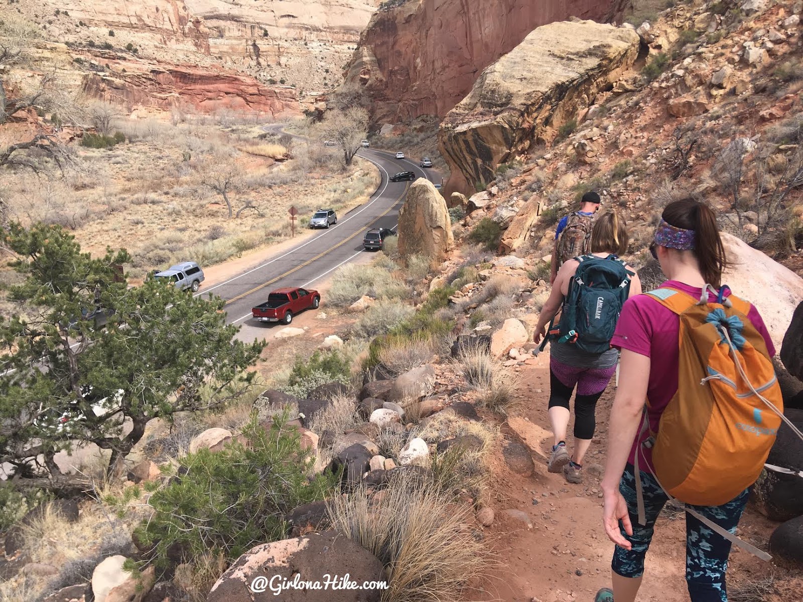 Hiking to Cassidy Arch & the Frying Pan Trail, Capitol Reef National Park