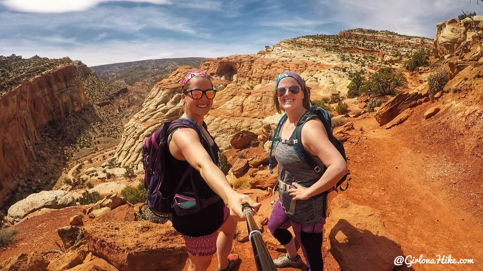 Hiking to Cassidy Arch & the Frying Pan Trail, Capitol Reef National Park