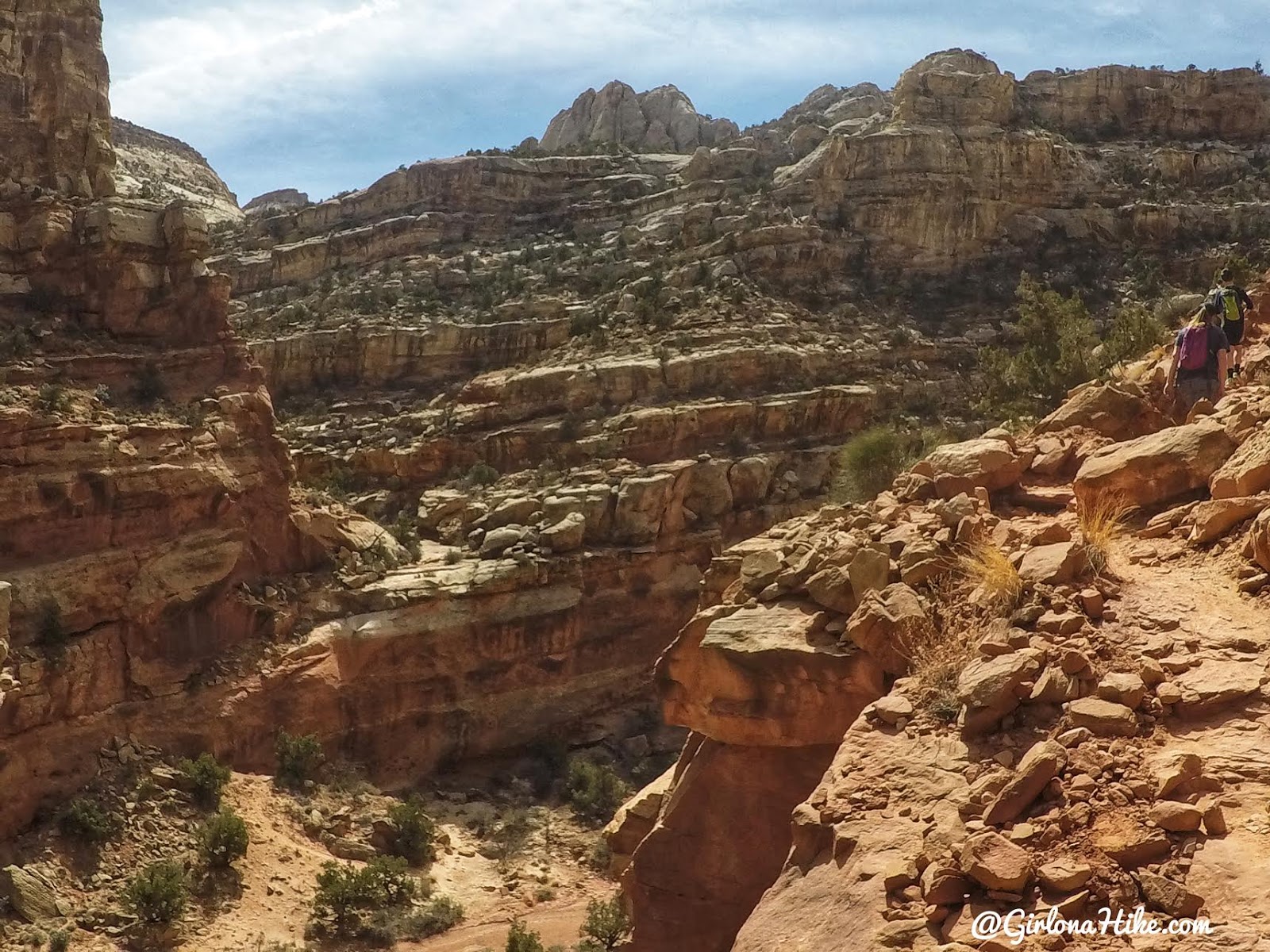 Hiking to Cassidy Arch & the Frying Pan Trail, Capitol Reef National Park