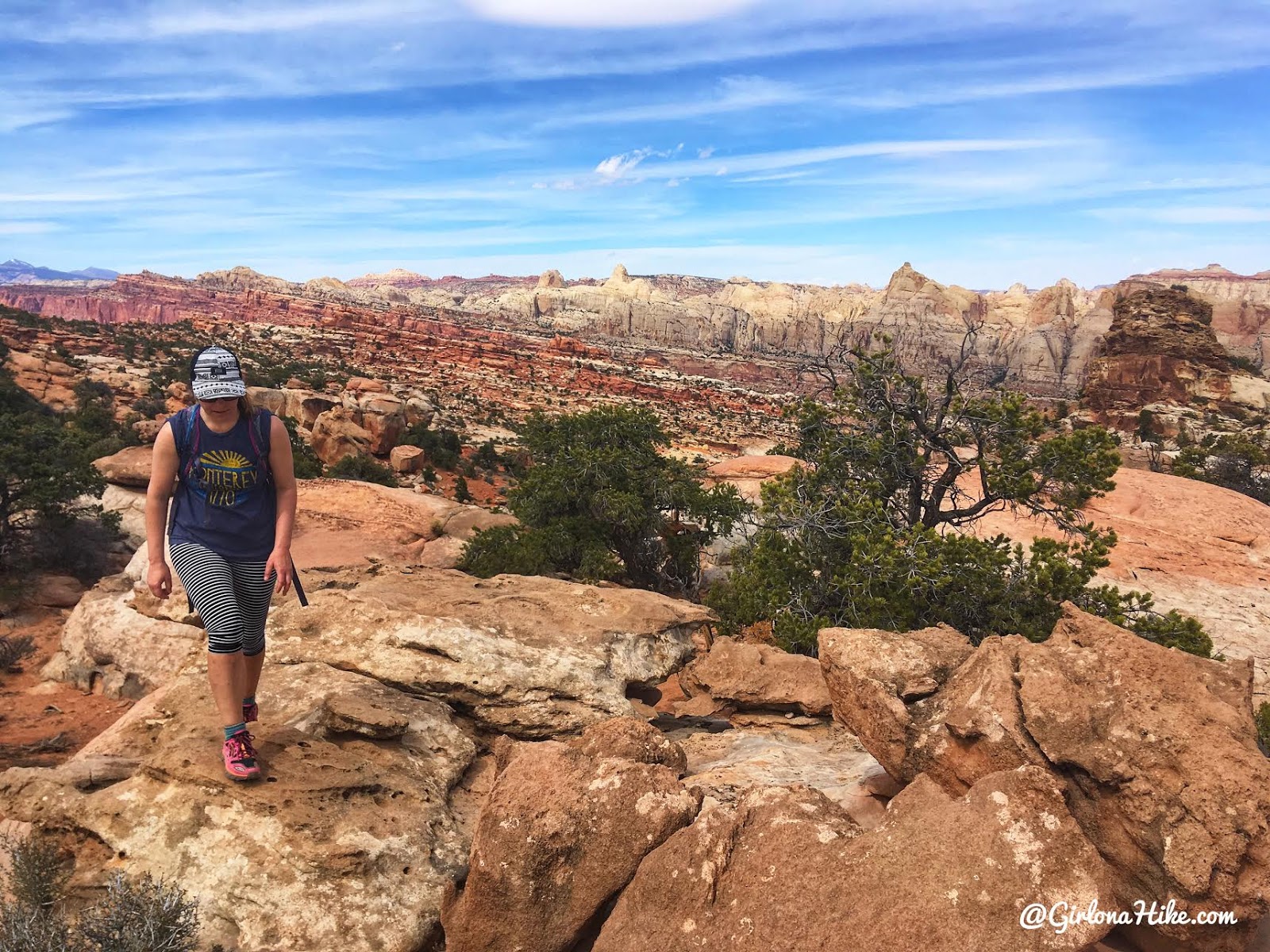 Hiking to Cassidy Arch & the Frying Pan Trail, Capitol Reef National Park