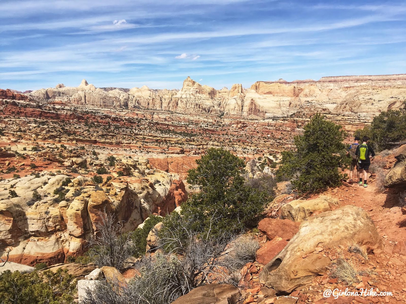 Hiking to Cassidy Arch & the Frying Pan Trail, Capitol Reef National Park