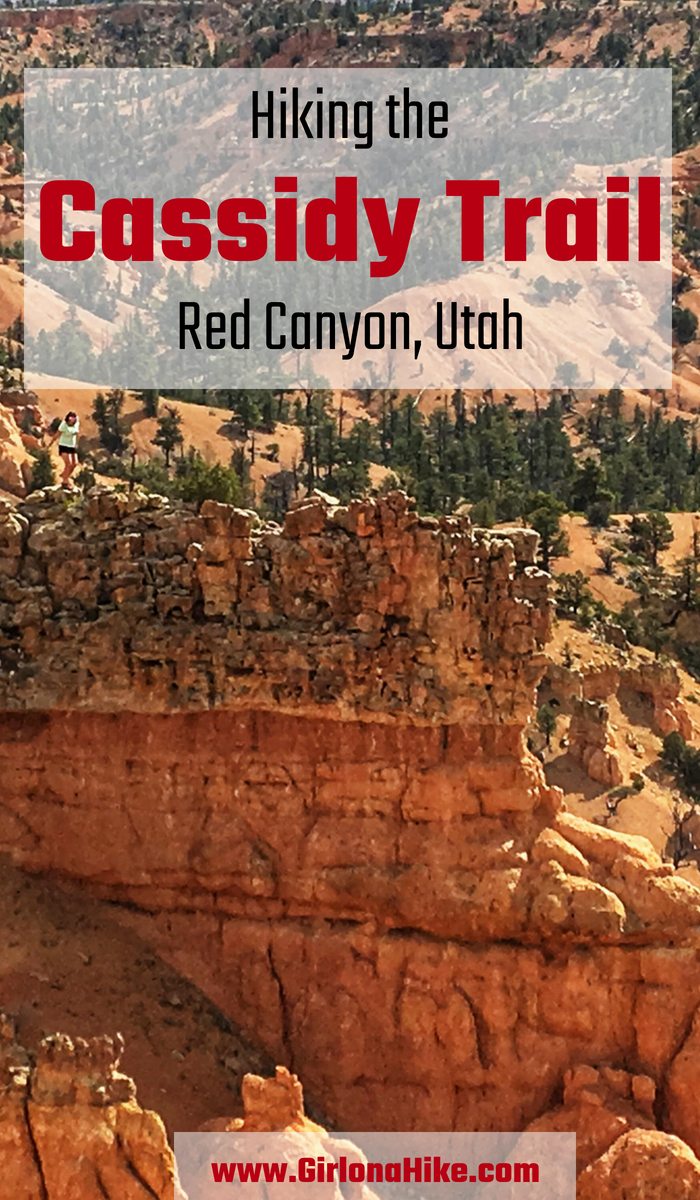 Hiking the Butch Cassidy Trail, Red Canyon near Bryce Canyon National Park