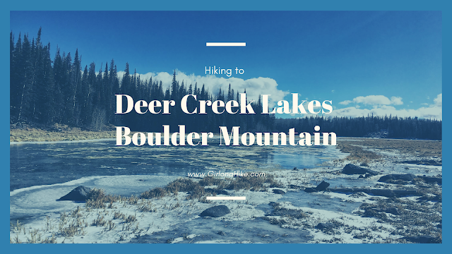 Hiking to Deer Creek Lakes, Boulder Mountain