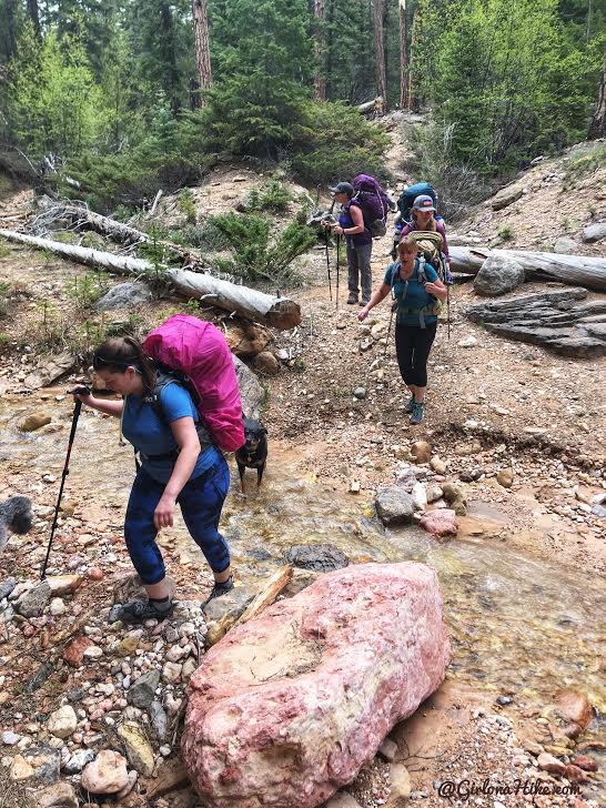 Backpacking the Ashdown Gorge via Rattlesnake Creek