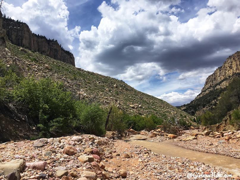 Backpacking the Ashdown Gorge via Rattlesnake Creek