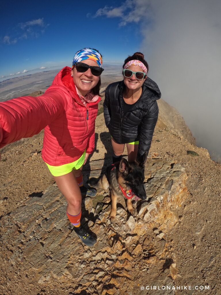 Hiking to Deseret Peak