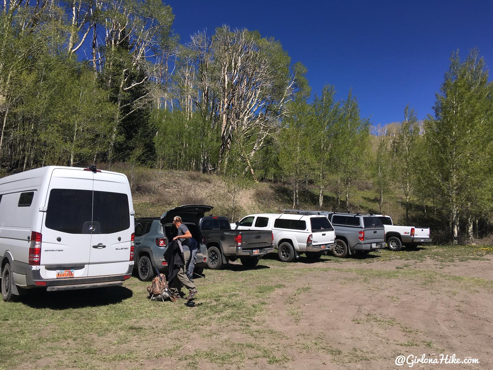 Hiking to Blind Lake, Boulder Mountain