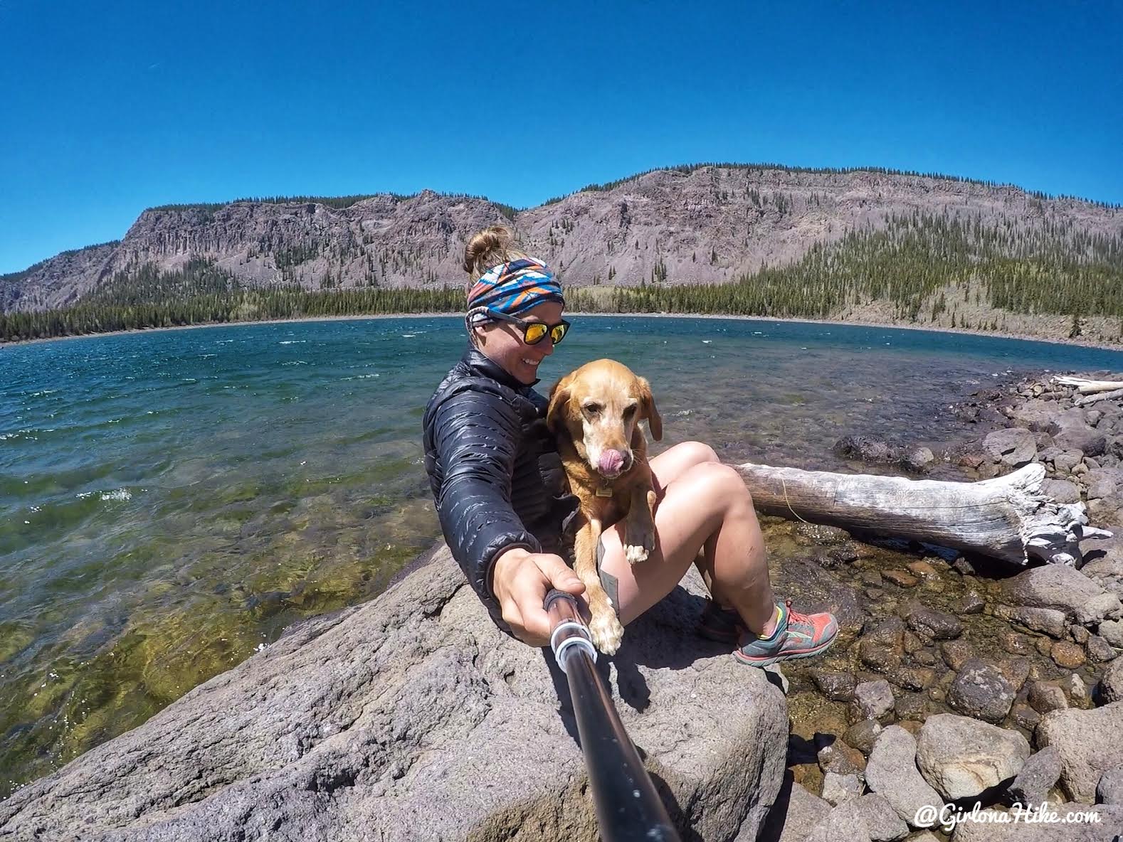 Hiking to Blind Lake, Boulder Mountain