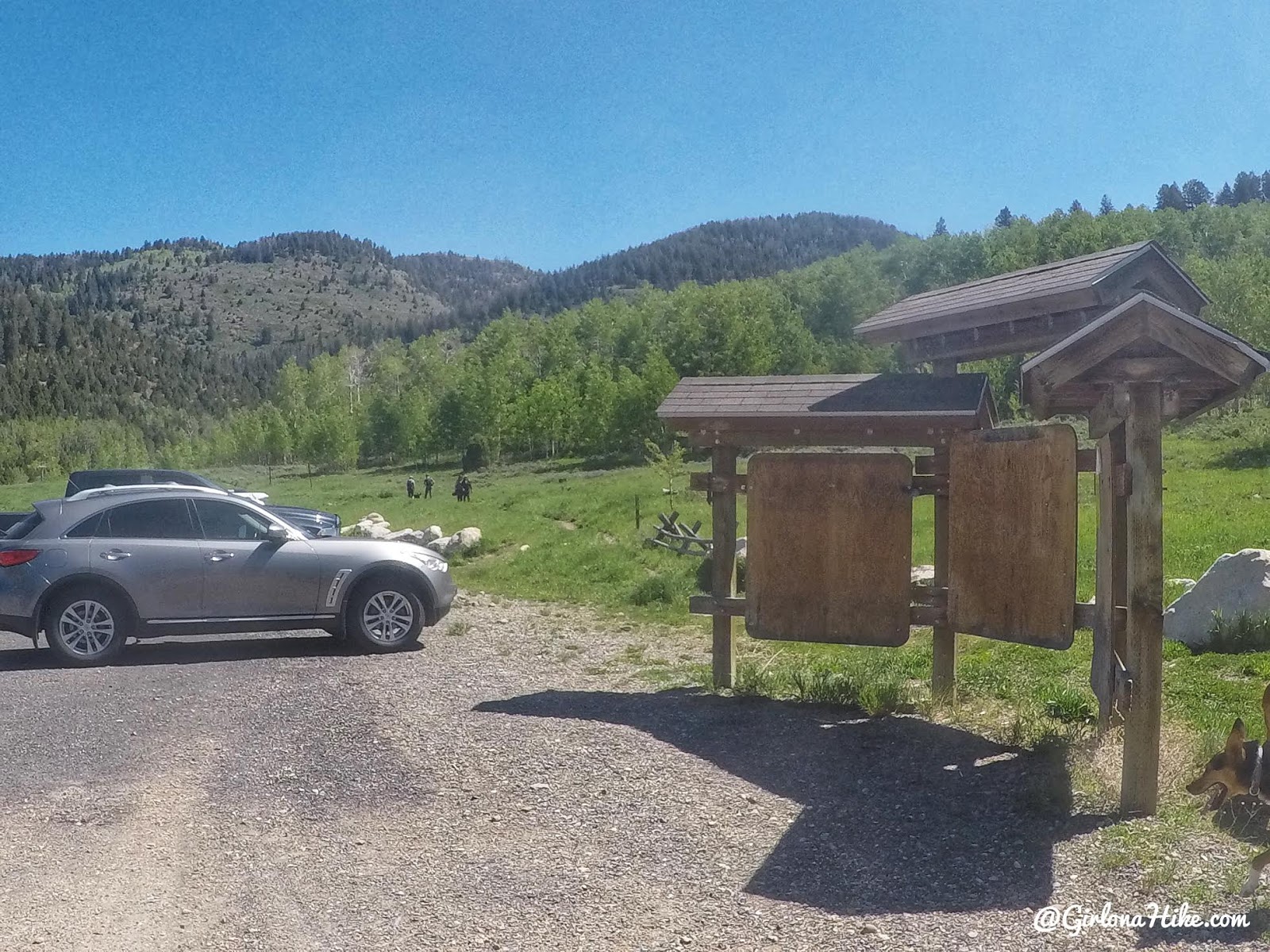 Hiking to Nobletts Creek, Uintas