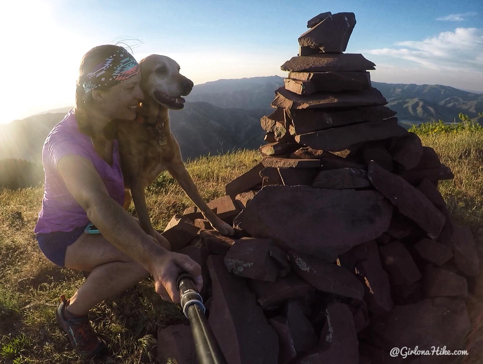 Hiking to Church Fork Peak, Milcreek Canyon