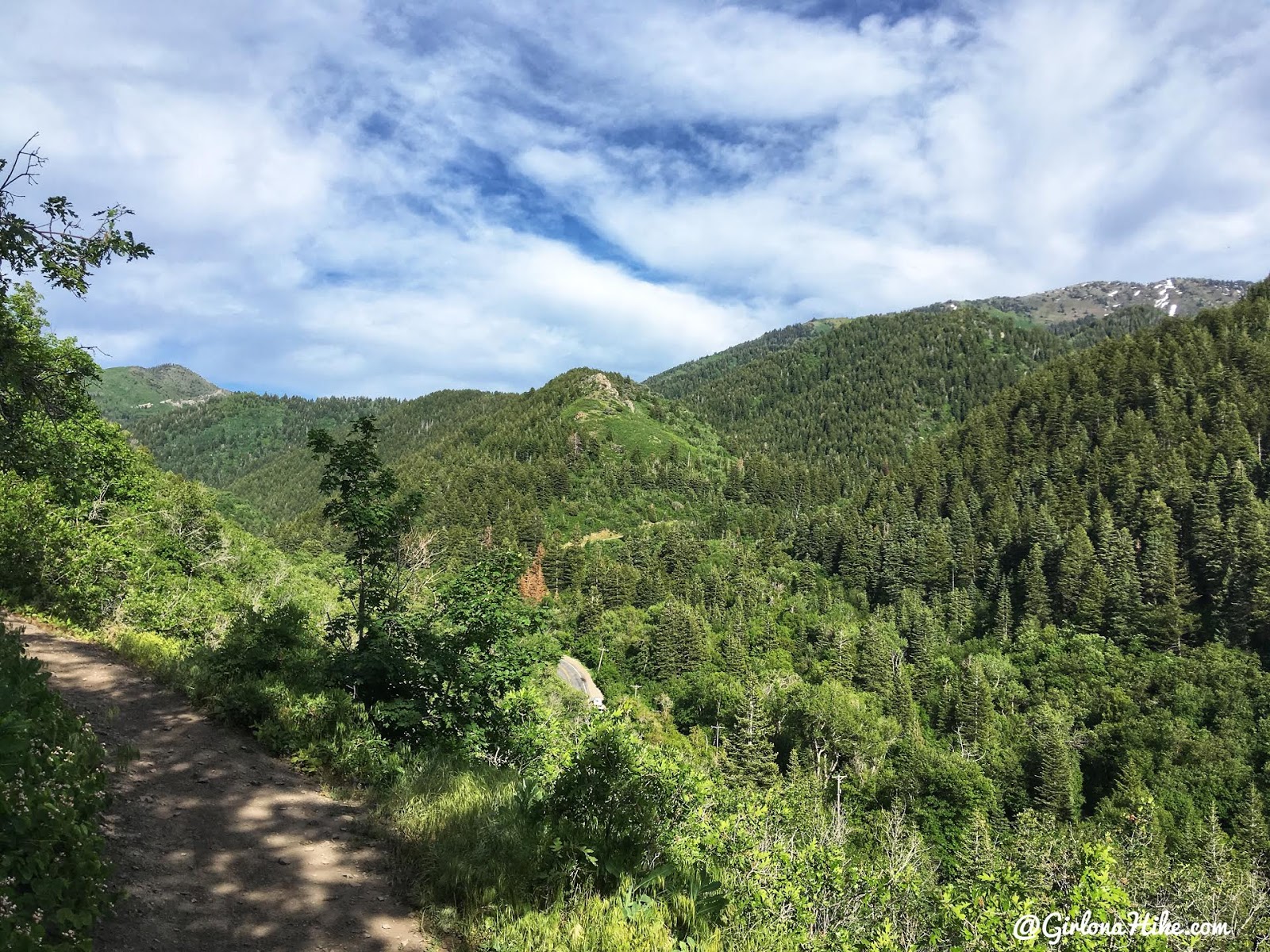 Hiking to Church Fork Peak, Milcreek Canyon