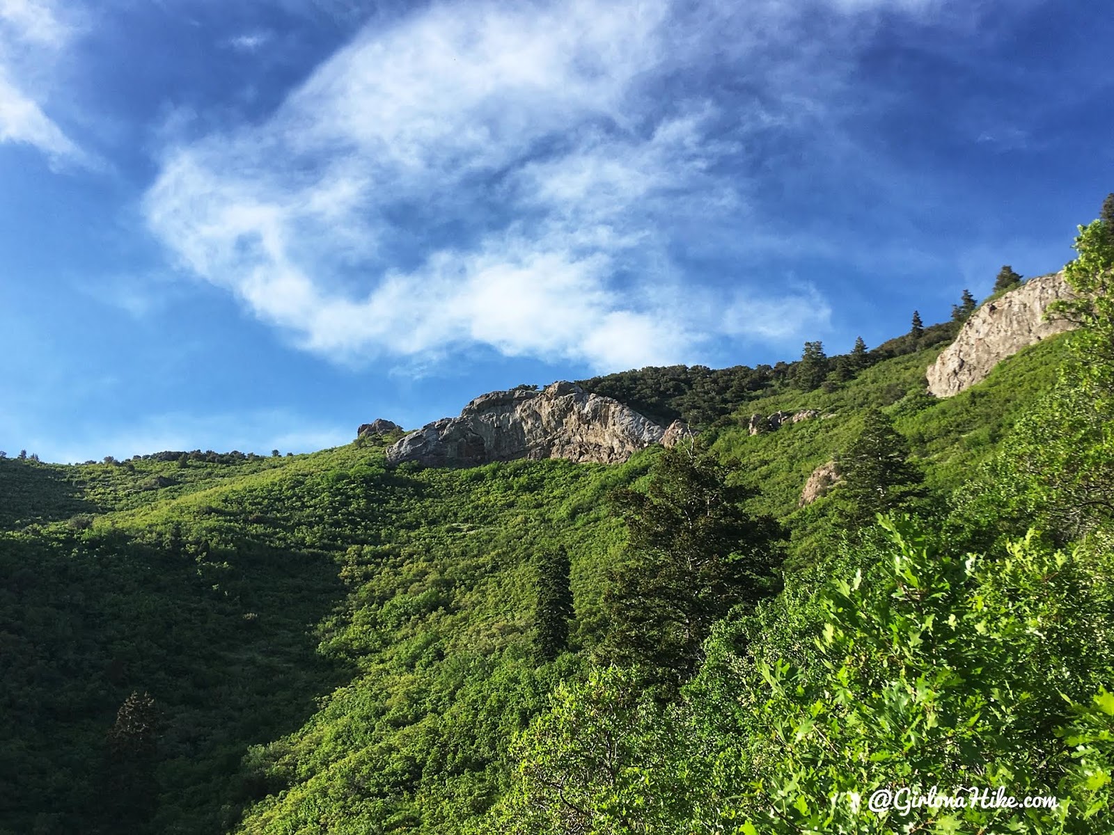 Hiking to Church Fork Peak, Milcreek Canyon