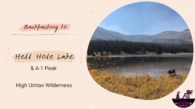 Backpacking to Hell Hole Lake, High Uintas