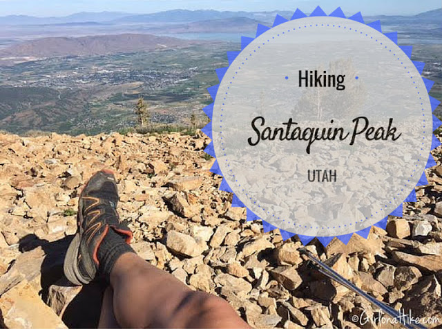 Hiking the "Wasatch 7" Peaks, Hiking to Santaquin Peak