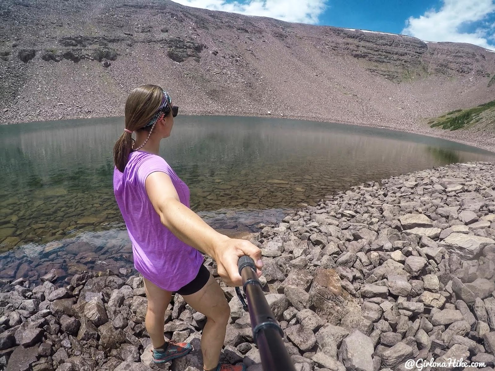 Hiking to Eccentric Benchmark, Uintah/Dagget County High Point